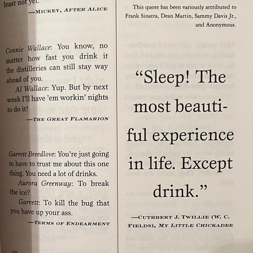 The Quotable Drunkard Book -Words of Wit Wisdom & Philosophy coffee table book - Picture 10 of 13